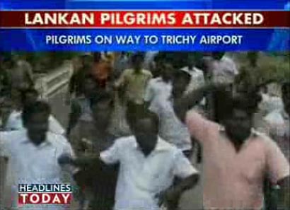 Sri Lanka pilgrims attacked in Tamilnadu