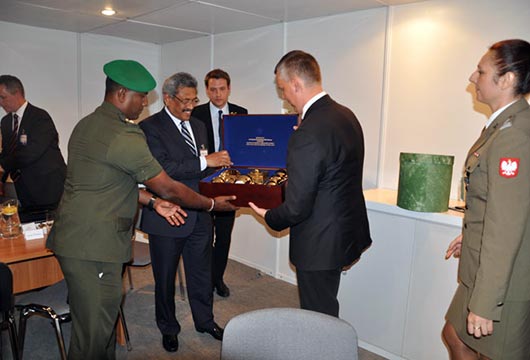 Secretary Defence meets Polish Defence Officials