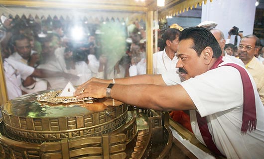Sacred Kapilavasthu Relics at Gangarama temple