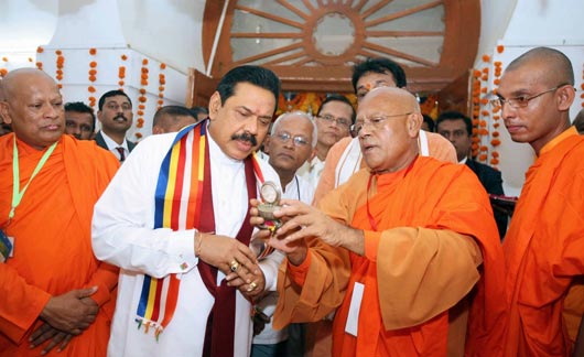 President Rajapaksa visits Sanchi