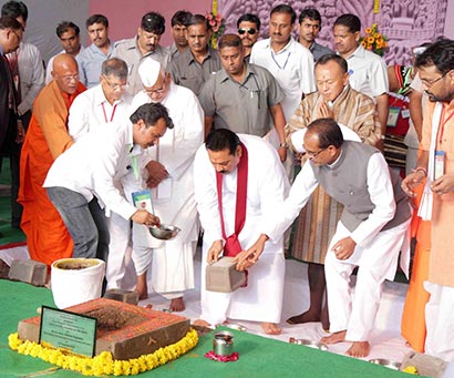 President Rajapaksa visits Sanchi