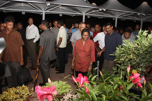 President on inspection of “Diyatha Uyana”- Battaramulla