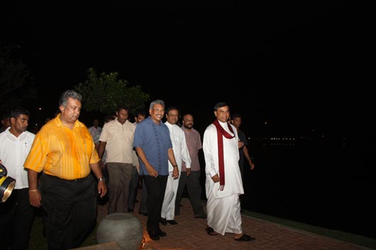 President on inspection of “Diyatha Uyana”- Battaramulla