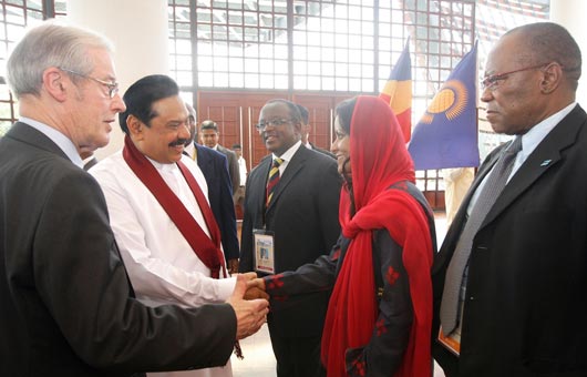 President Mahinda Rajapaksa officially inaugurated the 58th Commonwealth Parliamentary Association