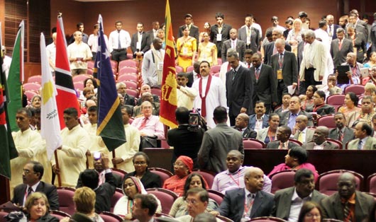 President Mahinda Rajapaksa officially inaugurated the 58th Commonwealth Parliamentary Association