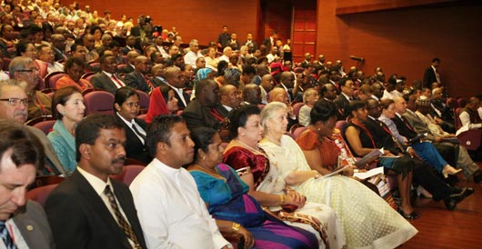 President Mahinda Rajapaksa officially inaugurated the 58th Commonwealth Parliamentary Association