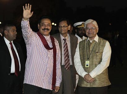 Sri Lanka President in India