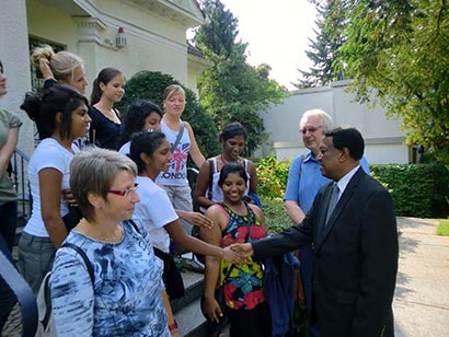 Student Exchange Programme between Sri Lanka and AG Gymnasium Isernhagen, Germany