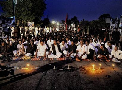 Vaiko's anti Sri Lanka protest