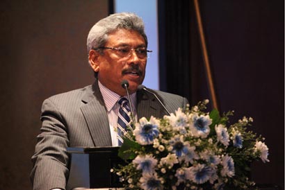 Defence Secretary Gotabhaya Rajapaksa