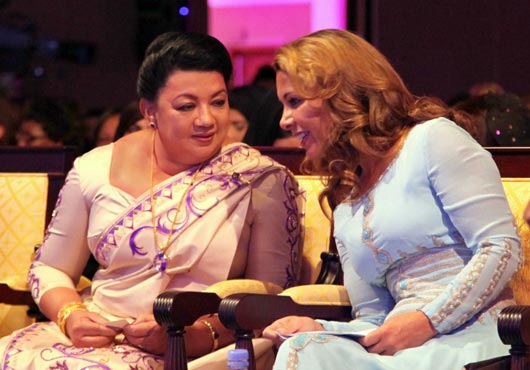 Sri Lanka’s First Lady at WEF in Dubai