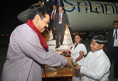 President Rajapaksa visits Dubai to participate World Energy Forum