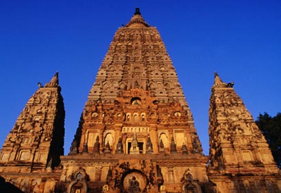 Mahabodhi temple in Bodhgaya