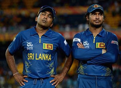 Mahela and Sangakkara