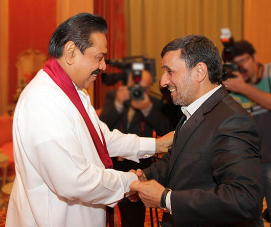 President Mahinda Rajapaksa at Asia Cooperation Dialogue (ACD) Summit in Kuwait