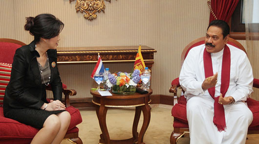 President Mahinda Rajapaksa at Asia Cooperation Dialogue (ACD) Summit in Kuwait