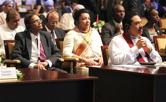Sri Lanka President at World Energy Forum
