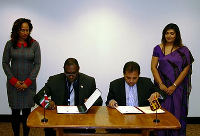 Establishment of Diplomatic Relations between Sri Lanka and Suriname