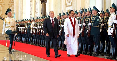 Official welcome ceremony by Kazakhstan President at Akorda palace - Photo 1