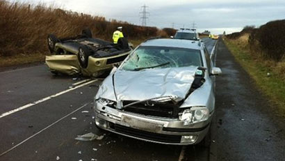 Three Buddhist monks killed in horror Christmas smash in Scotland