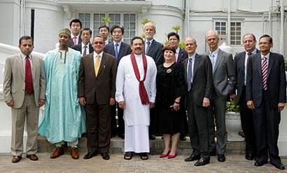 Delegation of Permanent Members to the UN calls-on President Rajapaksa