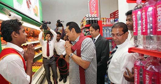 President Rajapaksa declares open Sri Lanka’s first Travel Service Centre on an Expressway