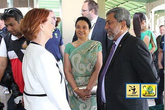 Hon. Julia Gillard, Prime Minister of Australia Host Sri Lankan Cricket Team - Photo 4