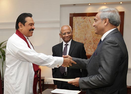 Mohan Peiris Sri Lanka's 44th CJ