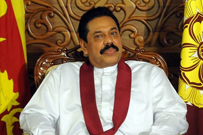 President Mahinda Rajapaksa