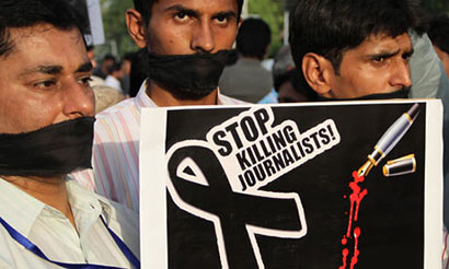 Pakistan most unsafe for newsmen in south Asia