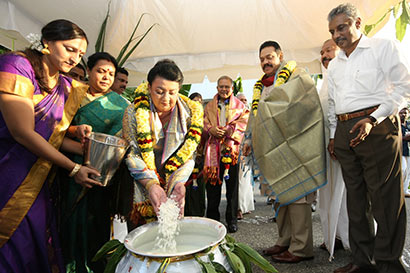 Thai Pongal festivel at Temple Trees