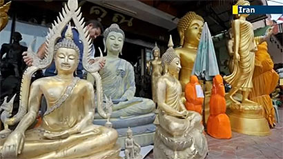 Iranian official rejects reports on ban on Buddha statues