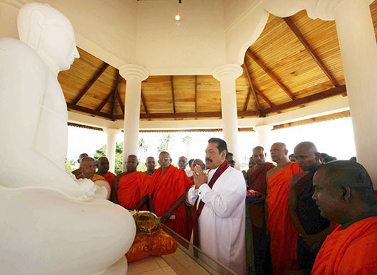 Deyata Kirula develops the Muhudu Maha Vihara in Pottuwil for future generations