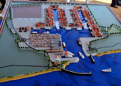 Hambantota port plan