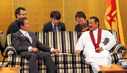 Japanese leaders praise Sri Lanka’s progress