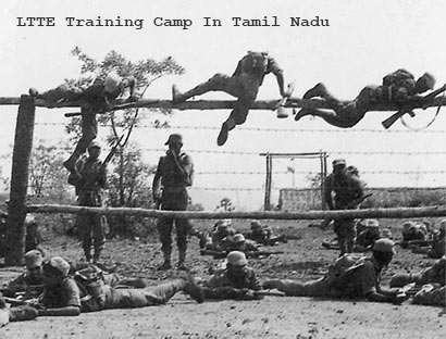 LTTE training camp in Tamil Nadu