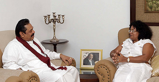 President Rajapaksa pays respect to Late Venezuelan President Hugo Chavez