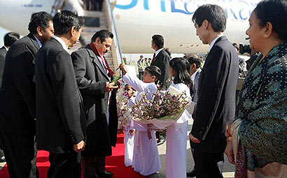 President Rajapaksa Begins Official Visit to Japan