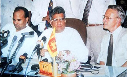 Ceasefire Agreement sign in 2002 between Sri Lanka Government and LTTE