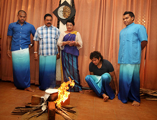 Sri Lanka’s First Family celebrates New Year at Carlton House