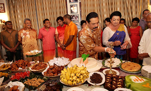 Sri Lanka’s First Family celebrates New Year at Carlton House