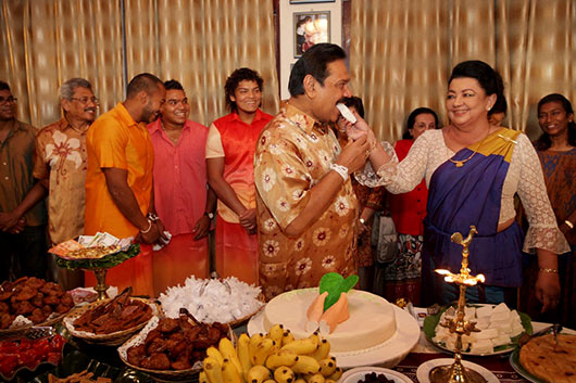 Sri Lanka’s First Family celebrates New Year at Carlton House