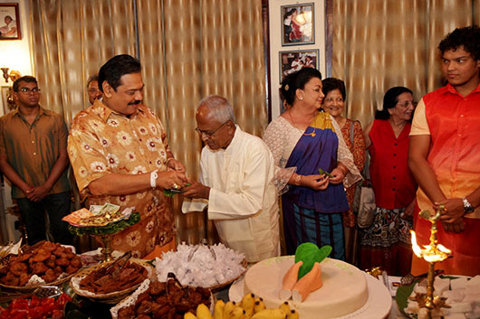 Sri Lanka’s First Family celebrates New Year at Carlton House