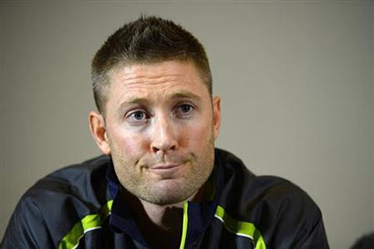 Australia captain Michael Clarke