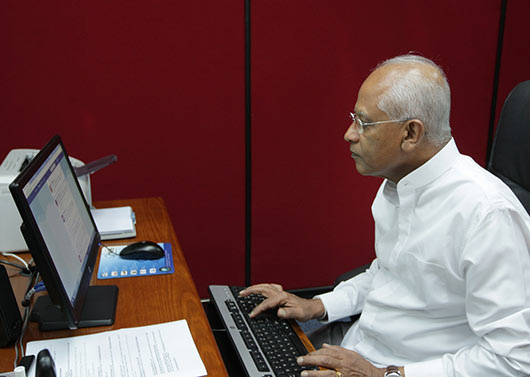 Secretary to the President Mr. Lalith Weeratunga