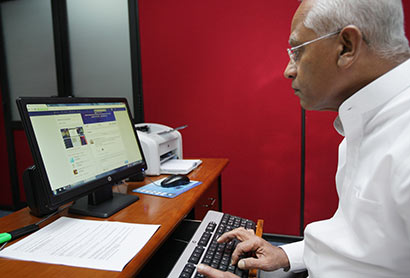 Secretary to the President Mr. Lalith Weeratunga