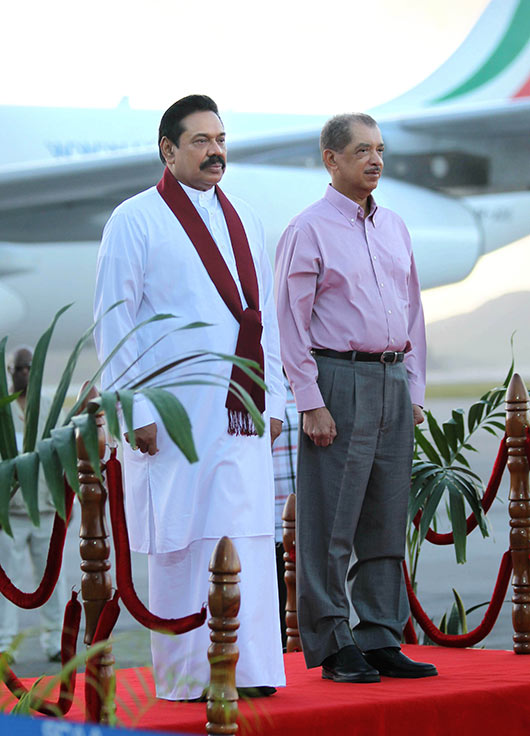 Seychelles welcomes President Rajapaksa on historic visit