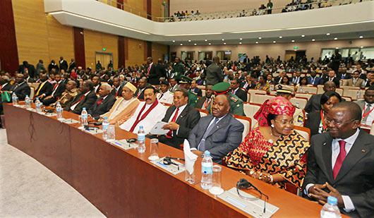 President Rajapaksa attends the Global Smart Partnership Dialogue Forum 2013 in Tanzania.