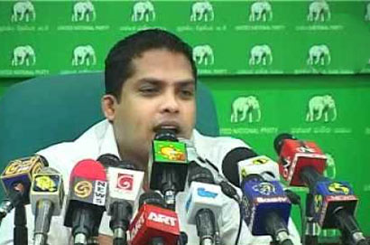 UNP parliamentarian Harin Fernando