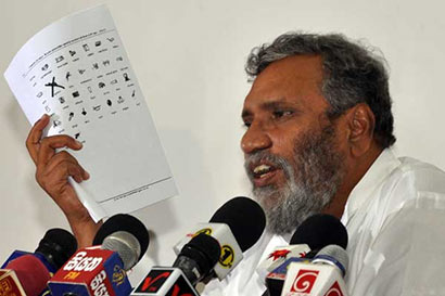 Election Commissioner Mahinda Deshapriya